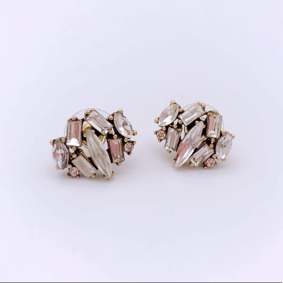 J. Crew Crystal Studs Earrings - Picture 3 of 3